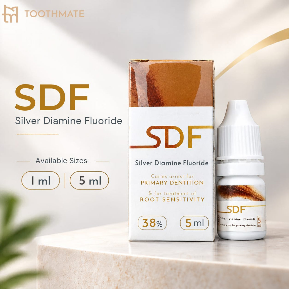 Silver Diamine Fluoride ( SDF )